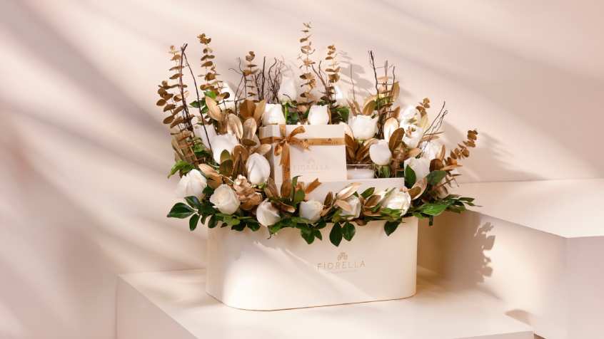 New Year flower decoration